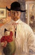 Carl Larsson Self-Portrait oil painting